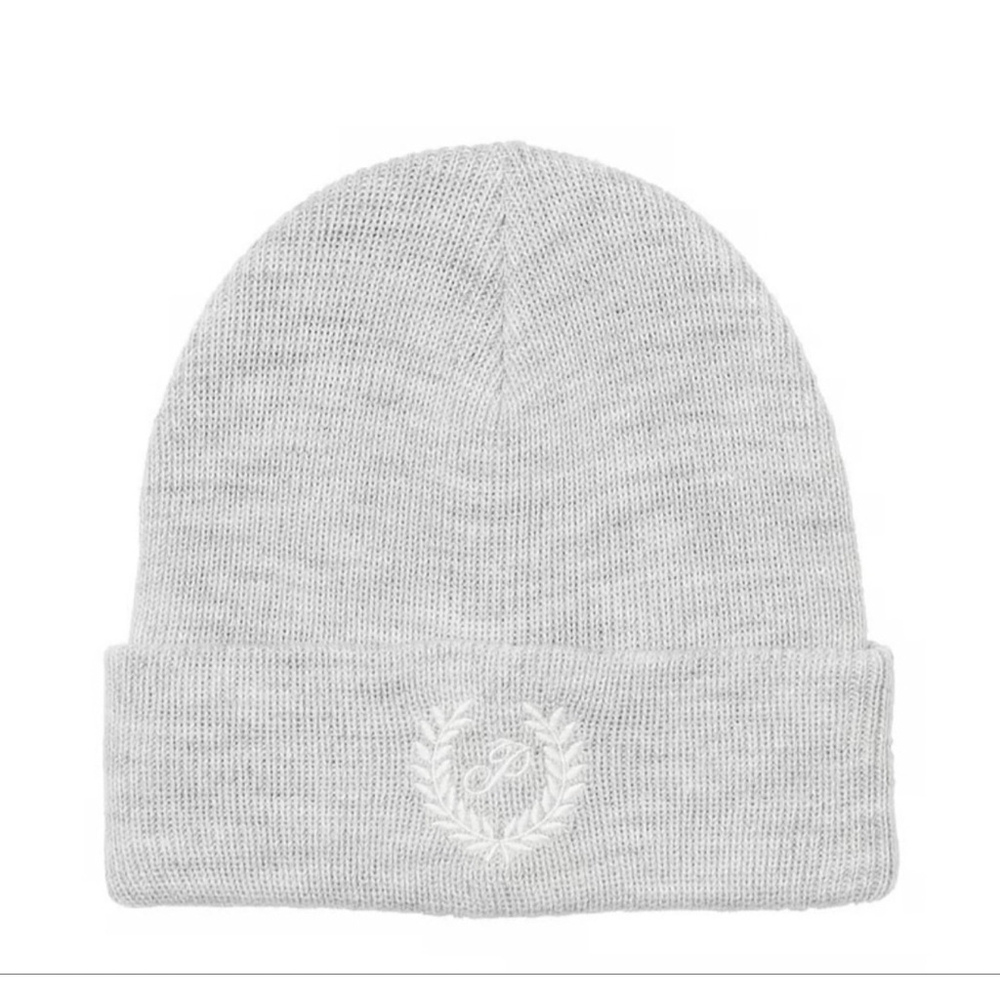 Women's grey beanie Victoria's Secret One Size NWTS PINK